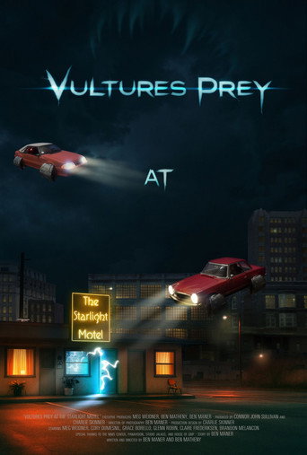 Movie poster for Vultures Prey at the Starlight Motel