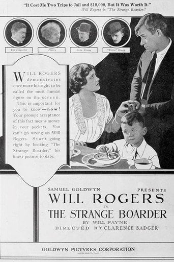 Movie poster for The Strange Boarder (1920)