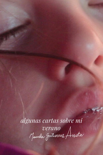 Movie poster for algunas cartas sobre mi verano (2021)