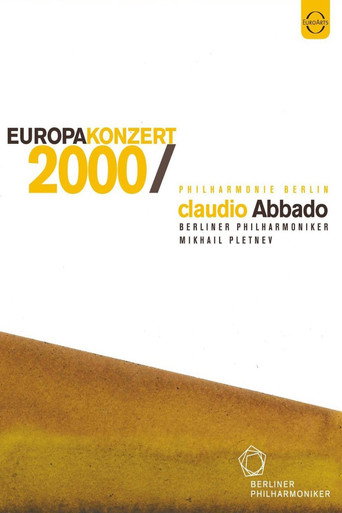 Movie poster for Europakonzert 2000 from Berlin (2000)