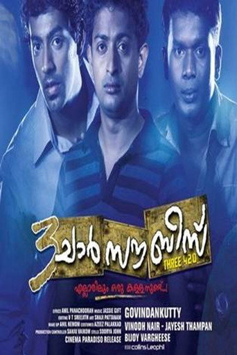 Movie poster for 3 Char Sau Bees (2010)