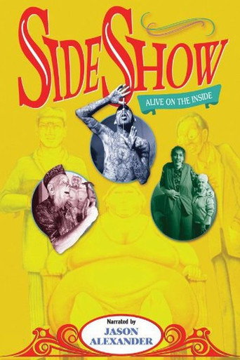 Movie poster for Sideshow: Alive on the Inside (1999)