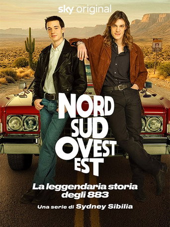 Series poster for Nord Sud Ovest Est: La leggendaria storia degli 883 (2026)