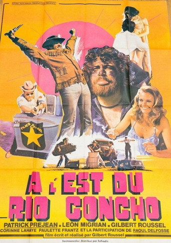 Movie poster for À l'est du Rio Concho (1978)