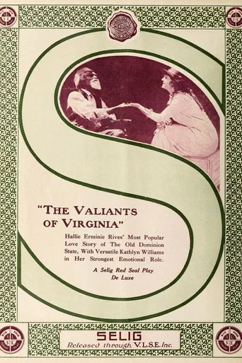 Movie poster for The Valiants of Virginia (1916)