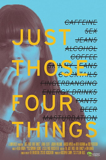 Movie poster for Just Those Four Things (2017)