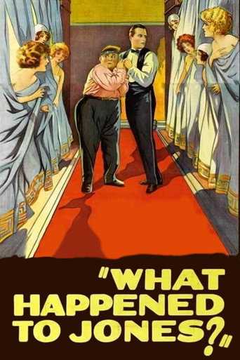 Movie poster for What Happened to Jones? (1926)