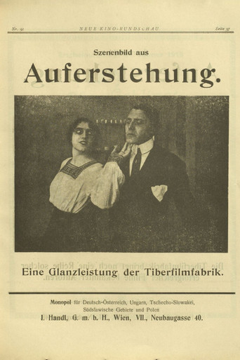 Movie poster for Resurrezione (1918)