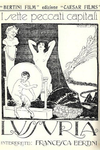Movie poster for La lussuria (1919)