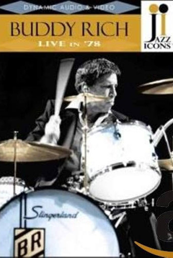 Movie poster for Jazz Icons: Buddy Rich Live in '78 (2006)
