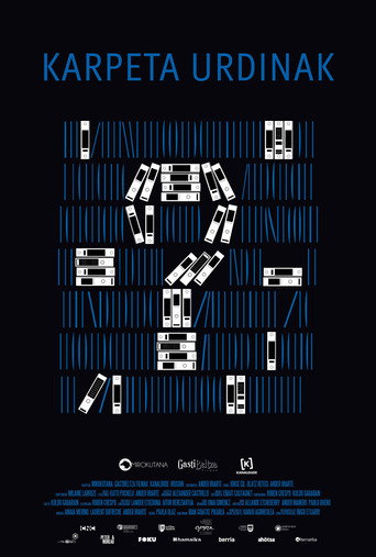 Movie poster for Blue Files (2023)