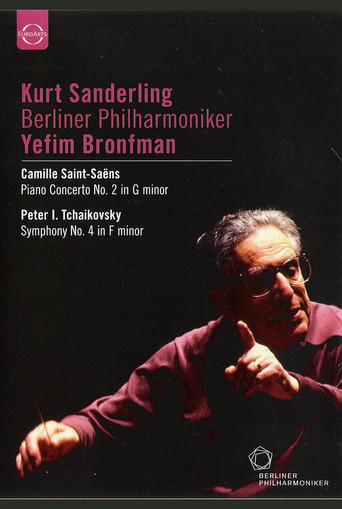 Movie poster for Kurt Sanderling conducts Saint-Saëns and Tchaikovsky – With Yefim Bronfman (1992)