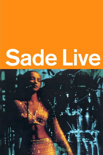 Movie poster for Sade: Live (1994)