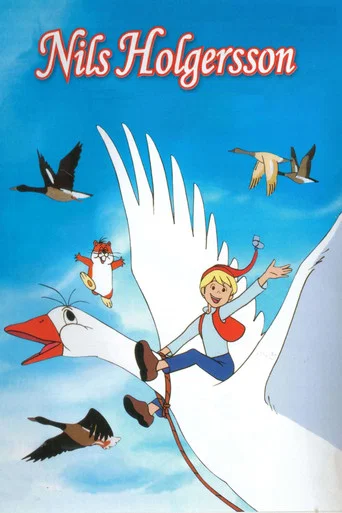 Series poster for The Wonderful Adventures of Nils (1980)