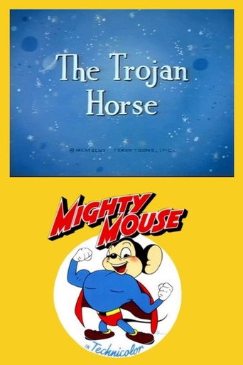 Movie poster for Mighty Mouse in the Trojan Horse (1946)