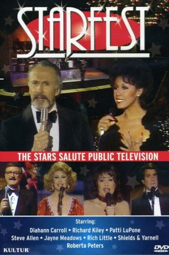 Starfest: The Stars Salute Public Television 1983 poster