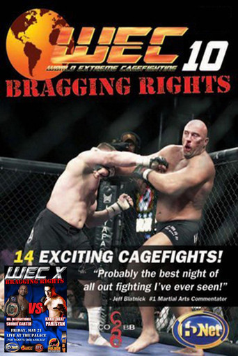Movie poster for WEC 10: Bragging Rights (2004)