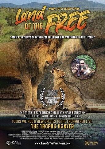 Movie poster for Land of the Free: Animal Trafficking Redefined (2020)