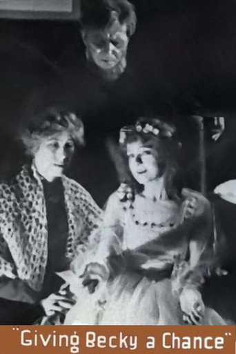 Movie poster for Giving Becky a Chance (1917)