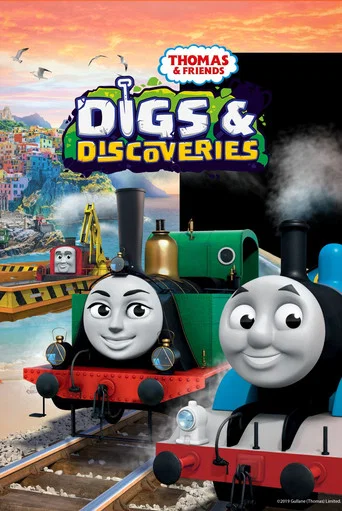 Movie poster for Thomas & Friends: Digs & Discoveries (2019)