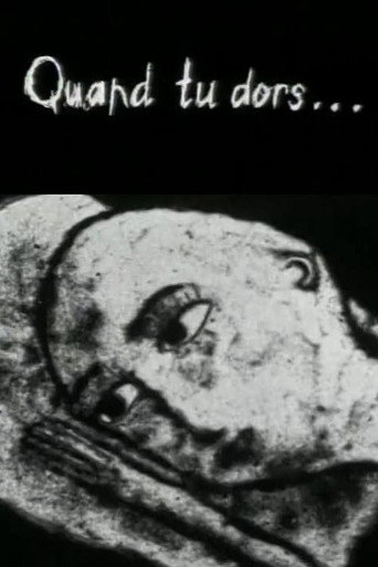 Movie poster for When you’re asleep (1998)