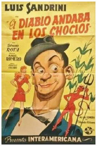 Movie poster for El diablo andaba en los choclos (1946)