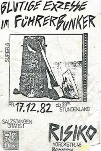 Movie poster for Blutige Exzesse im Führerbunker (1982)