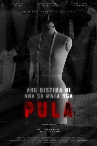 Movie poster for Ang Bistida ni Ana sa Mata nga Pula (2023)