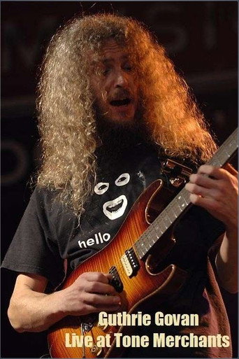 Movie poster for Guthrie Govan Live at Tone Merchants (2005)