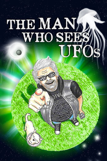 Movie poster for The Man Who Sees UFOs (2021)
