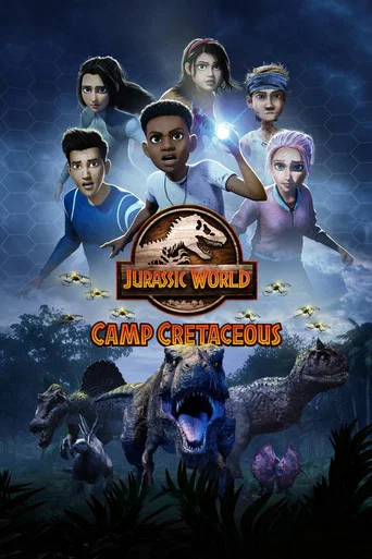 Series poster for Jurassic World Camp Cretaceous (2020)