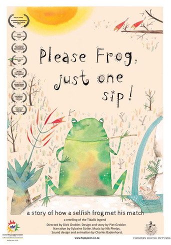 Movie poster for Please frog, just one sip! (2017)