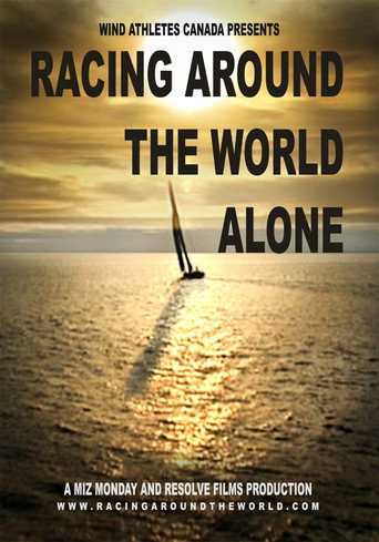 Movie poster for Racing Around the World Alone (2010)