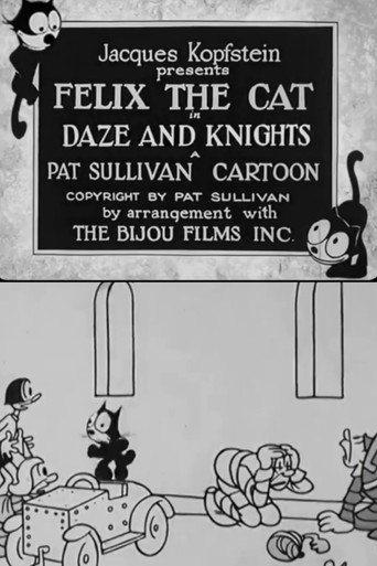 Movie poster for Daze and Knights (1927)