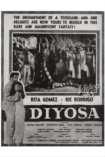 Movie poster for Diyosa (1957)
