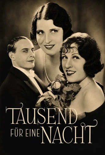Movie poster for Tausend für eine Nacht (1933)