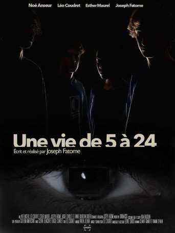 Movie poster for Une Vie de 5 à 24 (2024)