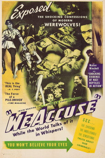 Movie poster for We Accuse (1945)