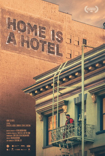 Movie poster for Home is a Hotel (2023)