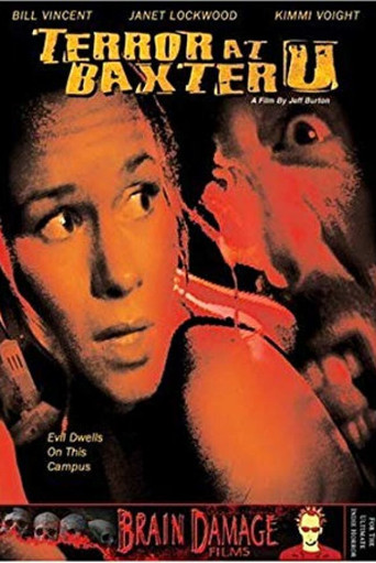 Movie poster for Terror at Baxter U (2003)