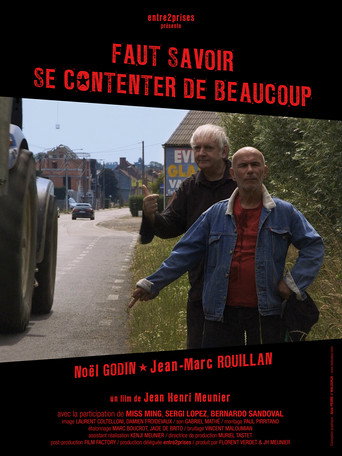 Movie poster for Faut Savoir se Contenter de Beaucoup (2015)