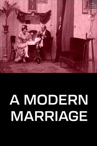 Movie poster for A Modern Marriage (1907)