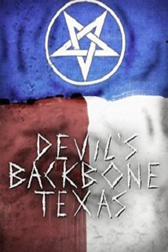 Movie poster for Devil's Backbone, Texas (2015)