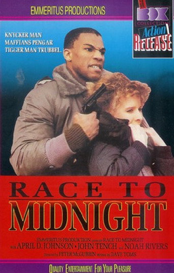 Movie poster for Race to Midnight (1986)