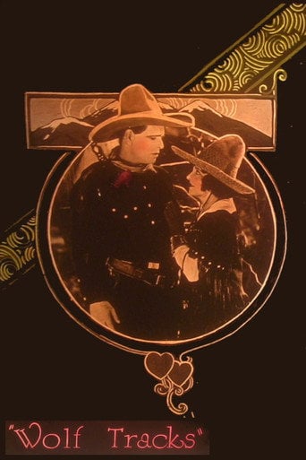 Movie poster for Wolf Tracks (1923)