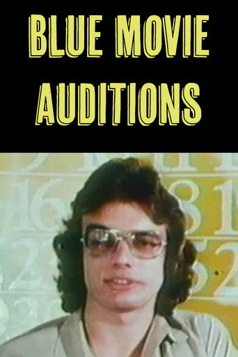Movie poster for Blue Movie Auditions (1972)