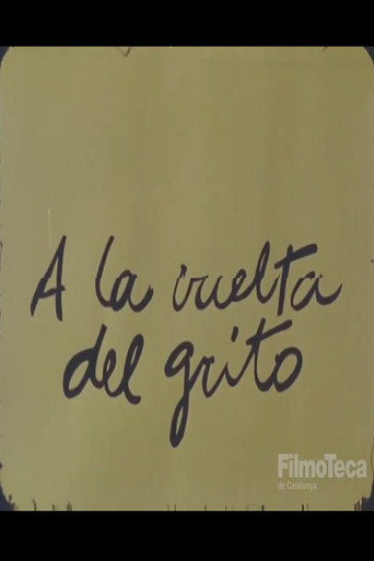 Movie poster for A la vuelta del grito (1977)