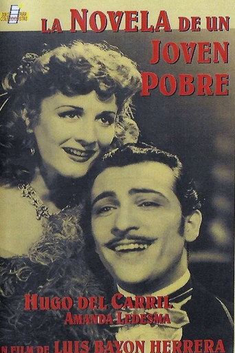 Movie poster for La novela de un joven pobre (1942)