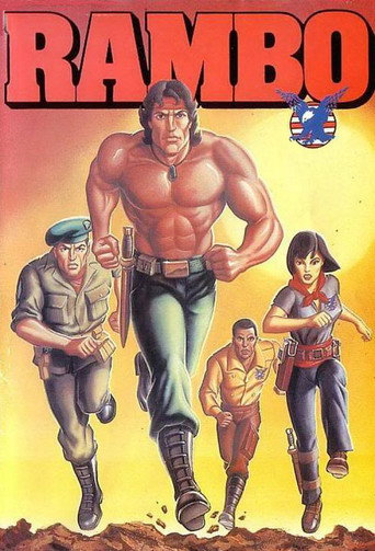 Series poster for Rambo: The Force of Freedom (1986)