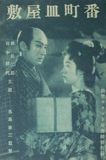 Movie poster for Banchō sarayashiki (1937)